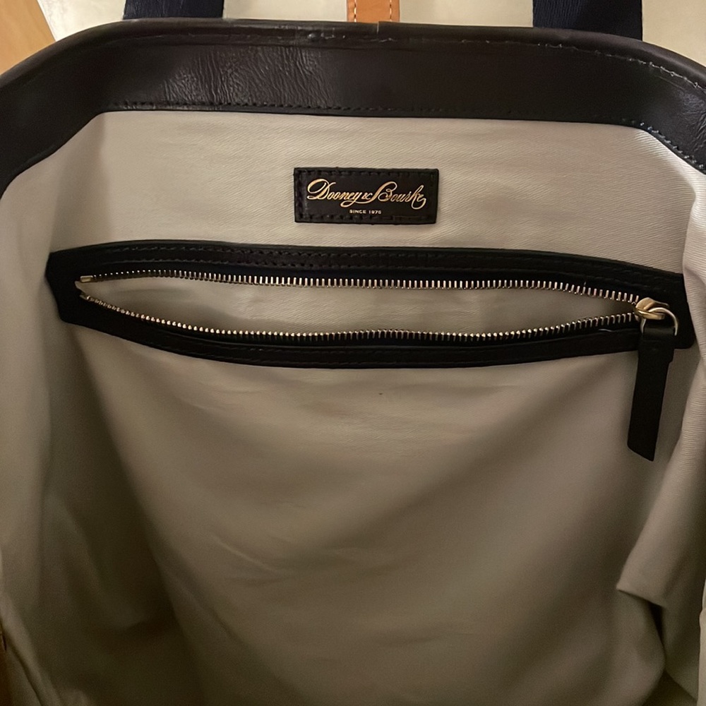 NEW Limited Edition- Dooney & Bourke suede and leather tote- RFK Human Rights. - Picture 6 of 9